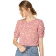 thumbnail image 1 of AllegK Top Floral Informal De ManCorFruncido PaMujer RoM, 1 of 6