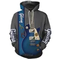 thumbnail image 5 of Sudadera con capucha con estampado 3D de guitarra nueva, sudadera con capucha neutra para hombres y mujeres, para entusiastas de la guitarra, sudadera con capucha de moda urbana de talla grande para n, 5 of 5