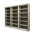 thumbnail image 4 of Pemberley Row Wood White Bookcase Rectangular Adjustable Shelves Fully Assembled, 4 of 10