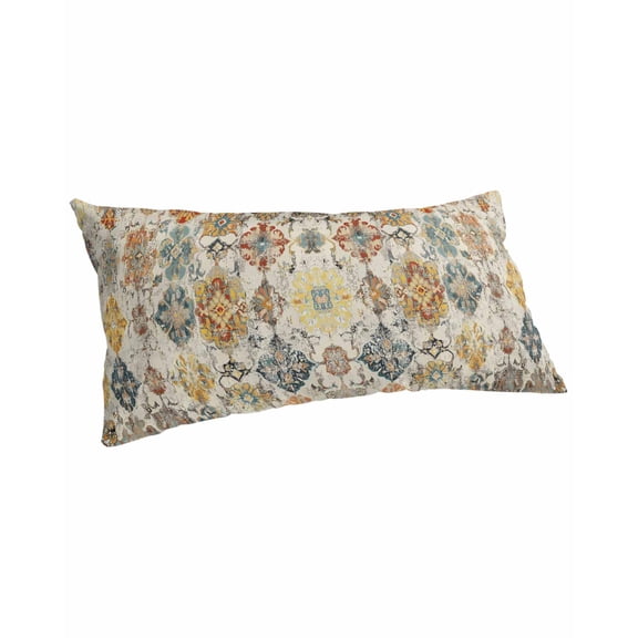 Farmhouse Morocco Pillow Covers King Size, Boho Abstract Shabby Texture Art Soft Bed Throw Pillowcases Breathable Cooling Long Lumbar Body Pillow Sham Cover for Bed Sofa 20''x40''