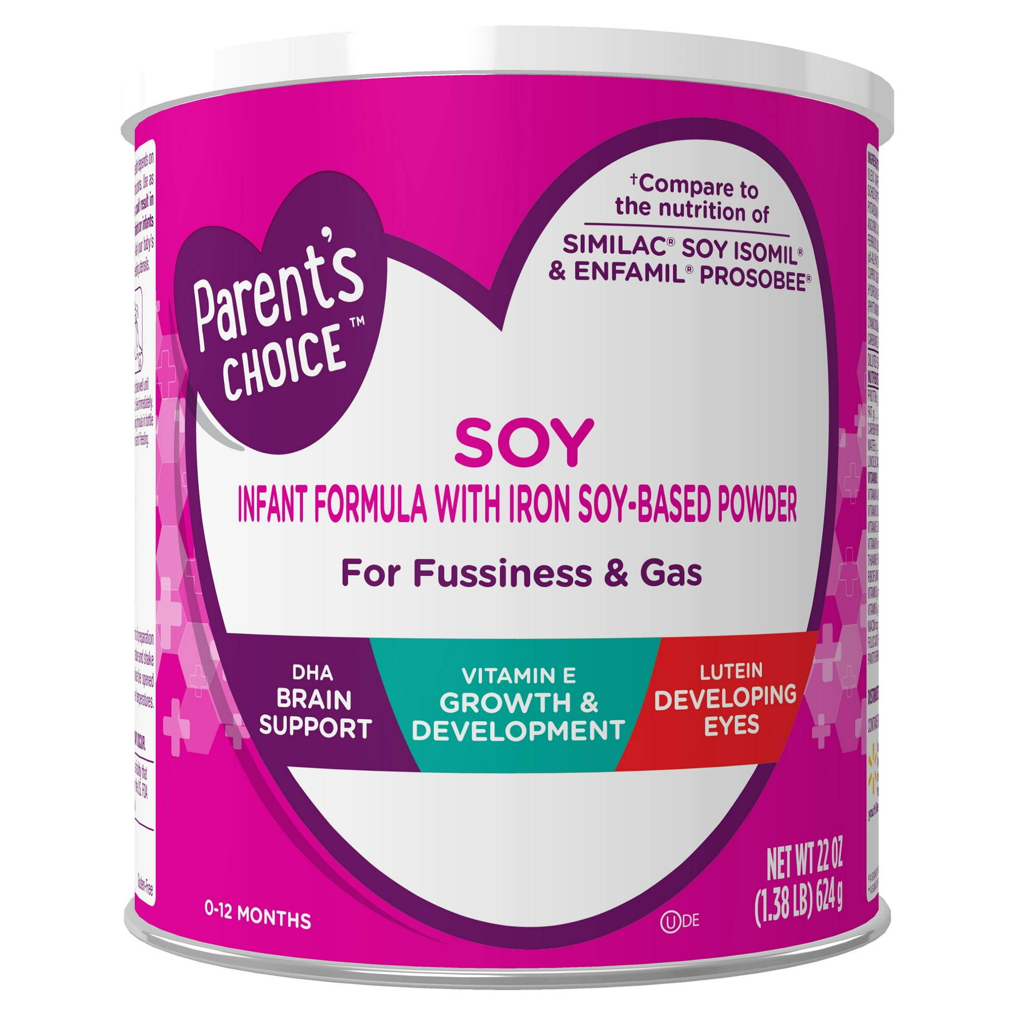Parent's Choice Soy Infant Formula, 22 oz