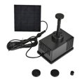 thumbnail image 2 of Garden Decor Solar Filtering Fountain Submersible DC Water Pump AS180-0715B, 2 of 7
