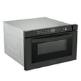 thumbnail image 3 of Cosmo 24 in. Haven Collection 1.2 cu. ft. Built-in Microwave Drawer, 1000W, Touch Controls, Defrosting Rack in Matte Black, 3 of 11