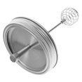 thumbnail image 3 of Honey Dipping Stirring Tight Seal Jar Lid With Honey Dipper Round Stainless Steel Kitchen Use 1pcs, 3 of 5