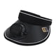 thumbnail image 3 of Sombrero con visera solar incorporada para mujer, recargable por USB, con ventilador en la parte superior vacío. Negro, 3 of 9