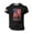 Black, variant on Yiaimeir Men's Patriotic T-Shirt With Distressed American Flag Print Proud to Be American Short Sleeve Tee Streetwear,Size M-3XL
