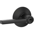 thumbnail image 1 of Matte Black Latitude Entrance Leverset, 1 of 1