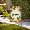 thumbnail image 4 of Fall Thanksgiving Floral 12 Garden Flag 12.5x18 Inch Double Sided For Outside Small Burlap Yard Flag 1 Flag, 4 of 5