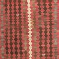 thumbnail image 1 of Ahgly Company Indoor Square Contemporary Orange Oriental Area Rugs, 7' Square, 1 of 6