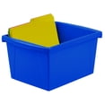 thumbnail image 4 of Storex 4-gallon Storage Bin 7.9" Height x 11.3" Width13.6" Length - Assorted Bright - Plastic - 1Each, 4 of 7
