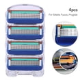 thumbnail image 3 of Accesorios de repuesto para afeitadora duradera con cuchilla de 5 capas para hombres (azul), 3 of 3