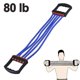 thumbnail image 1 of Expansor de pecho ajustable Sistema de ejercicios de resistencia de 5 cuerdas Fuerza, 1 of 5