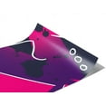 thumbnail image 2 of Rwraps Purple Abstract Broken Crown Matte Vinyl Film Wrap 59in x 3ft Vinyl Vehicle Car Film Sheet, 2 of 9