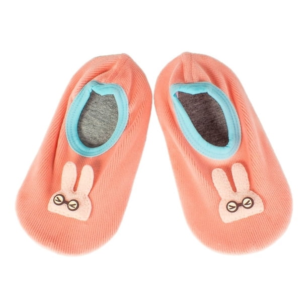 Pantufla De Tela Para Bebé. Suela Antiderrapante. Animalitos