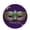 Purple, variant on Welcome Sign for Front Door, Teal Beige Round Metal Welcome Front Porch Decoration, Modern Oil Painting Art Coastal Entryway Wall Hanging Sign for Living Room Kitchen Hallway Housewarming Gift 6''