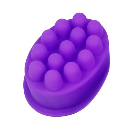 

AOOOWER 3D Handmade Silicone Soap Mold Massage Therapy Bar Making Mould Tools for DIY Cake Dessert Bake Decorating Tool Gift Supplies