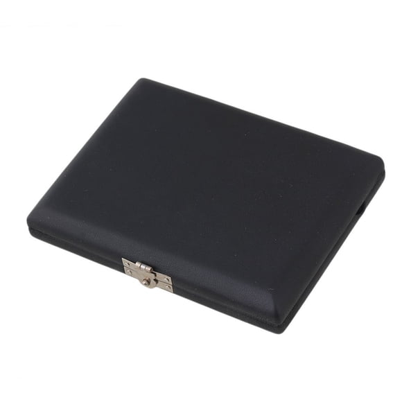 Sostenedor Caja para Cañas de Saxofón Sunnimix Caja de almacenamiento 6 Cañas de madera negra