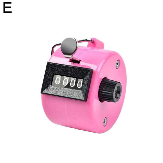 Mechanical Hand Tally Number Counter Click Clicker Manual Counting