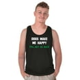 thumbnail image 5 of Dogs Make Me Happy You Not So Much Tank Top T Shirts Men Women Brisco Brands S, 5 of 6