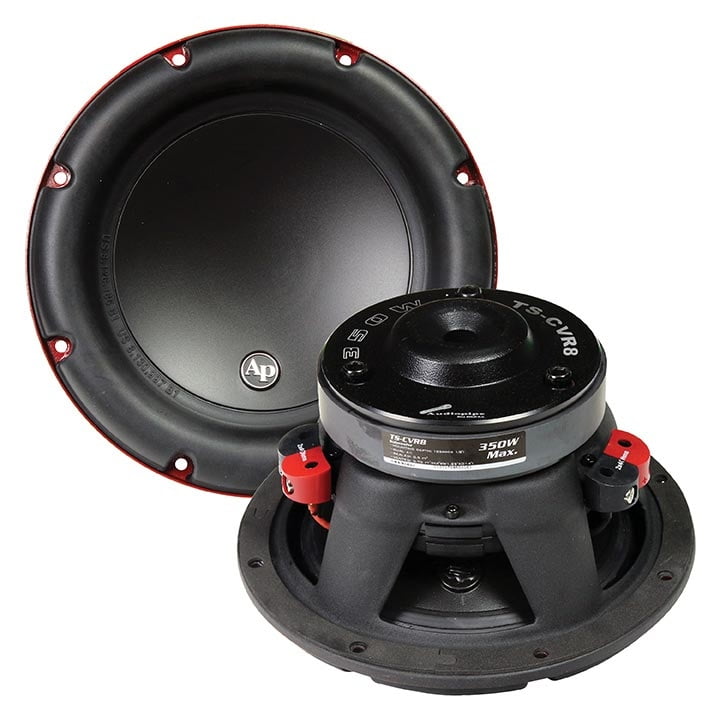 Audiopipe 8 Inch Woofer 350w Max 4 Ohm Dvc Black Audio Woofers