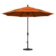 thumbnail image 2 of 11' Marché de Fibre de Verre Umbrella Collier Inclinaison DV Bronze/Pacifica/Tuscan, 2 of 2