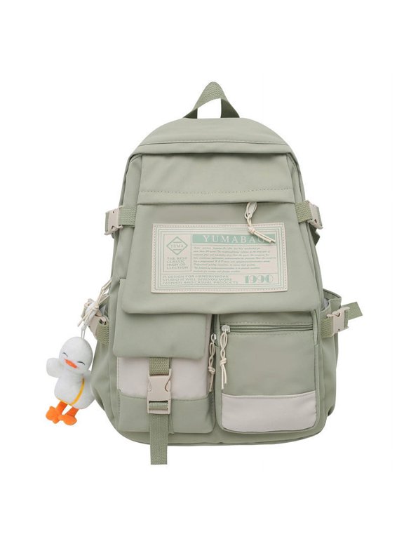 Schoolbag Women's Harajuku Ulzzang High School Students' Middle School Bag with Many Pockets and Large Capacity