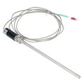 thumbnail image 2 of Shielded Wire Temperature Sensor, Firm Connection 200mm K Type Thermocouple 0-800 Degrees Celsius  Withstand High Temperature Easy To Connect  For Air Conditioning, 2 of 8