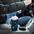 thumbnail image 4 of Yayeee 40oz Stainless Steel Tumbler with Straw and Handle Double-Wall Insulated Travel Water Bottle, Green Jellyfish Pattern, 4 of 8