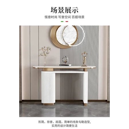 Hotel Design Side Table Minimalist Luxury White Design Indoor Industrial Side Table Nordic Bedroom Mesa Redonda Home Furniture