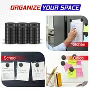 Ceramic Magnets - Round Disc Ferrite Magnets for Science Projects, House, Crafts. 0.75 Round - Pack of 5