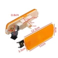 thumbnail image 3 of Riwesomey 1 par 1JM945071/1JM945072 lámpara indicadora de luz de marcador lateral de guardabarros sin reemplazo de bombilla para 1999-2005 GOLF4 Bombillas para automóviles bronceado dorado PC 1, 3 of 8