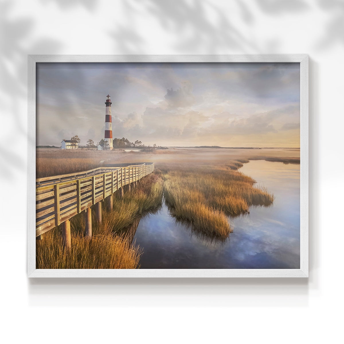 Private Path II by Mike Calascibetta - Restickable Framed Giclée Print