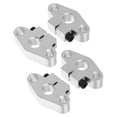 thumbnail image 4 of MasteelfCA 4 Pcs Aluminum Alloy Linear Motion Rail Clamping Rod Rail Guide Shaft Support, 4 of 7