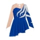 thumbnail image 5 of Niños Niñas patinaje artístico Ballet tutú vestido de baile de salón escote redondo brillante Rhinestone gimnasia Ballet leotardos disfraz, 5 of 5