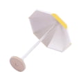 thumbnail image 5 of shamjina 4xDIY Handcrafted Dollhouse Beach Miniature Umbrella Sunshade Models Yellow+M 4 Pcs, 5 of 7