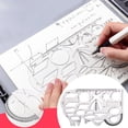 thumbnail image 1 of Ovzne Multifunctional Student Stationery Mathematics Function Geometry Drawing Tool On Clearance, 1 of 6