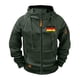 thumbnail image 1 of Ceisia Men's Outdoor Sports Jacket Hooded Long Sleeve Summer Loose Fit with Pockets Gift, 1 of 6