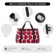 thumbnail image 4 of Disketp Tulips Flowers Bolsa de Viaje Tipo Duffle, Bolso de Mano para Fin de Semana para Mujer, Bolsa de Gimnasio Ligera para Hombre, Esencial para Viajes, 4 of 7