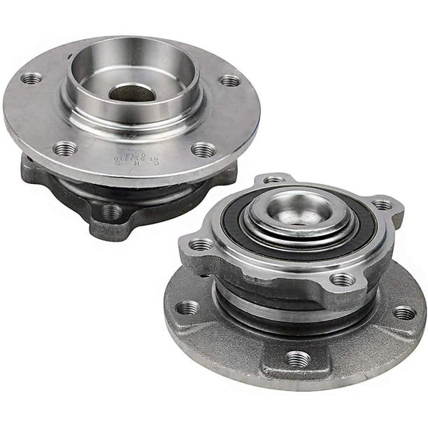 2PC Front Driver and Passenger Side Wheel Bearing and Hub Assembly for 06-09 BMW 650i/ 04-05 BMW ...