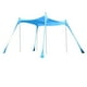 thumbnail image 1 of Toldo Sombra para Playa Portatil 3x3 Fácil de Armar UPF+50 azul, 1 of 10