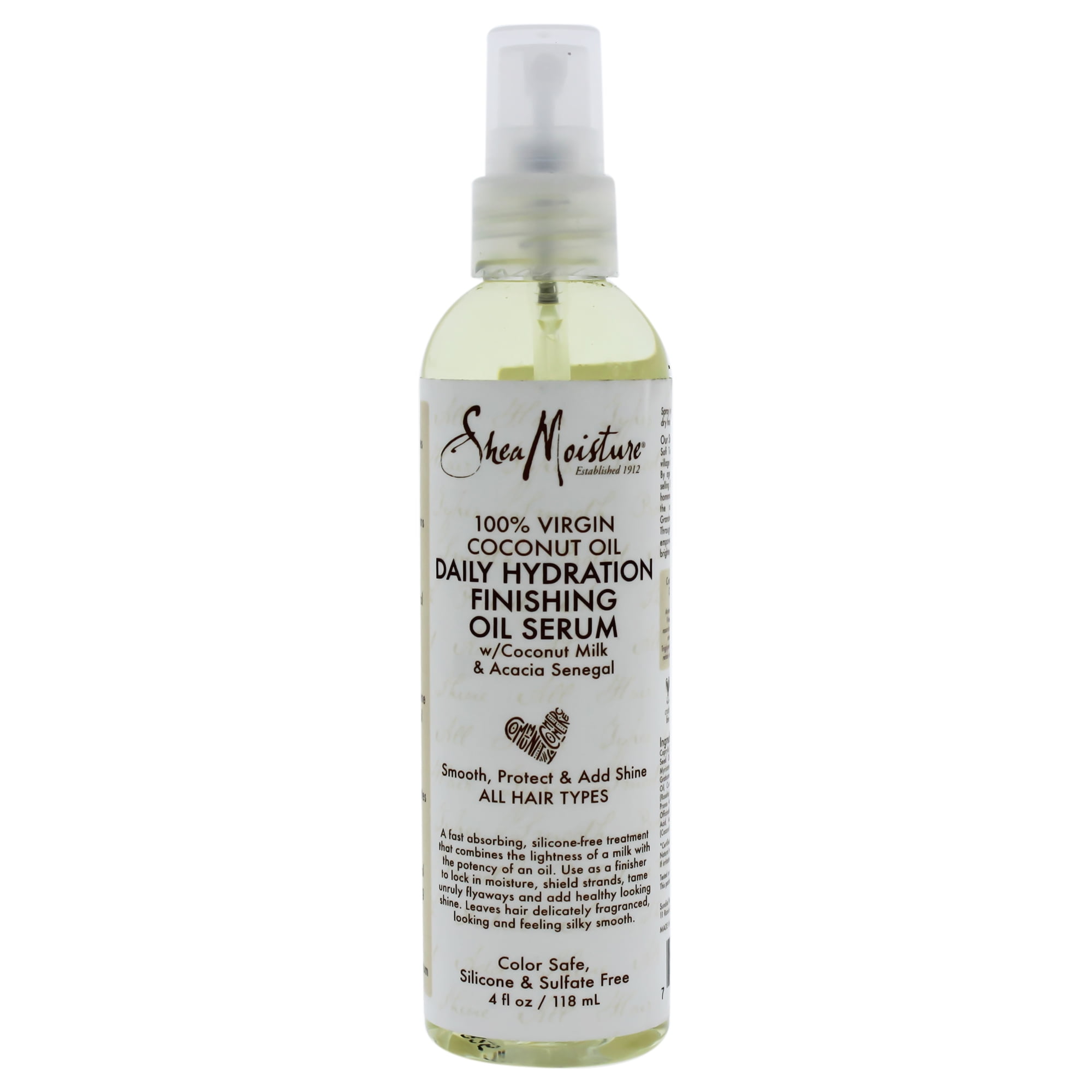 Sundial Brands Shea Moisture Finishing Oil Serum, 4 oz