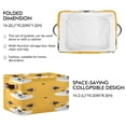 thumbnail image 3 of Cute Dog Faces with Hearts Square Storage Bins with Handles Collapsible Containing Box 2 Packs, 3 of 9