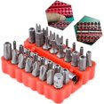 thumbnail image 1 of Jinsinto Tamper Proof Security Hex Head Screw Bits with Magnetic Holder Set for Extension Bits 33 Bits, 1 of 5
