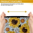thumbnail image 7 of Yuyamidu Sunflower Daisy Electric Tongue Jack Head Cover 300D Polyester Electric Tongue Jack Cover, Waterproof Trailer RV Electric Tongue Cover Accessories, 7 of 7