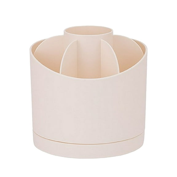 TACILIP Pencil Holders, Desktop Rotating Storage Container, Office, Student Stationery, Pen, Bedroom, Makeup Brush, Lipstick Storage, Living Room, Kitchen Utensils, Organizer