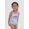 thumbnail image 3 of Bluey Bingo Coco UPF 50+ One Piece Bathing Suit Tie Dye Toddler to Big Kid, 3 of 5