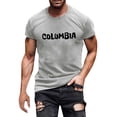 thumbnail image 1 of WEAIXIMIUNG T-Shirt Imprimé Thème Ville Mode pour Hommes Saint-Valentin Décontracté Confortable, 1 of 4