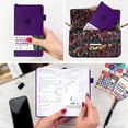 thumbnail image 4 of Clever Fox Pocket Planner Weekly - Undated Monthly Goal Planner and Calendar for Increasing Productivity, Mini Planner Perfect for Purse, Size: 3.7" x 6.7", Start Anytime, Lasts 1 Year - Purple, 4 of 7
