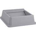 thumbnail image 2 of Rubbermaid Commercial Untouchable Square Swing Top - Square - 4 / Carton - Gray, 2 of 4