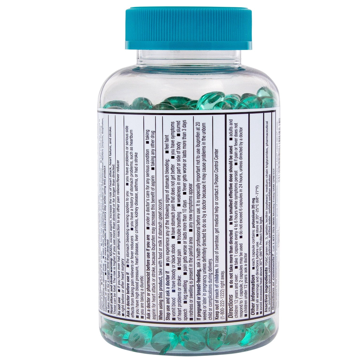 Kirkland Signature Ibuprofen Softgel, 200 mg. (500 Count)